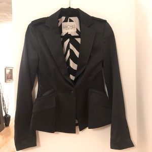 Rachel Roy Cutaway Blazer - Black - 4